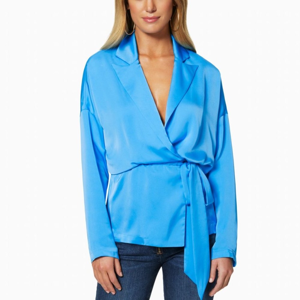 Ramy Brook silk Rori Jacket NWT size L